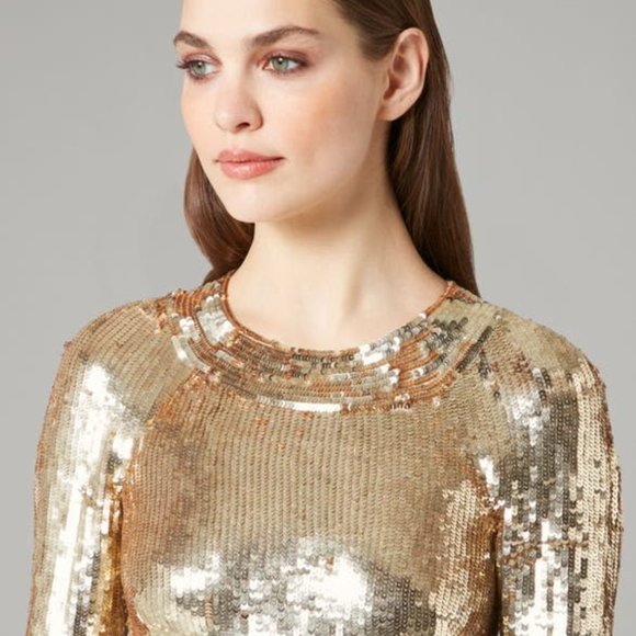 NWT $3035.00 Temperley London Ray Runway Sequin Dress - Picture 10 of 15